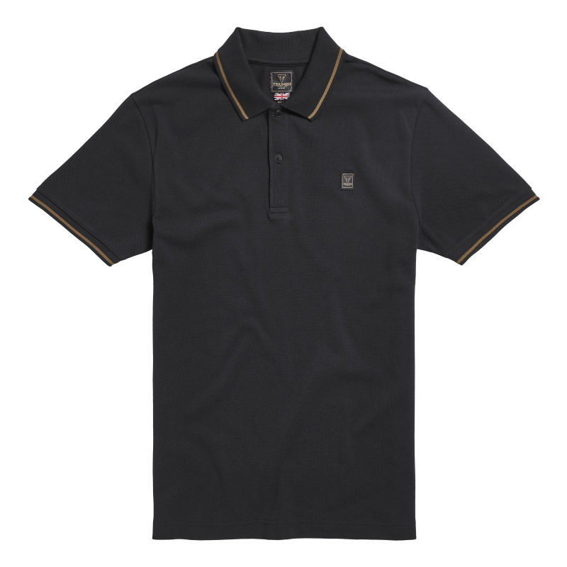 Lustleigh Polo Shirt in Black |Casual Clothing